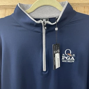Footjoy leichter 2025 PGA Championship 1/4-Reißverschluss Pullover S Wachtel hohl 140 $ - Bild 1 von 9