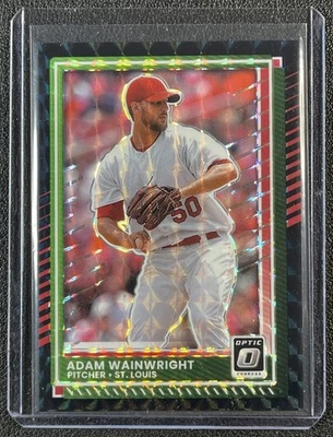 ADAM WAINWRIGHT 2025 PANINI DONRUSS ÓPTICA #36 NEGRO FINITO PRIZM 1/1 CARDENALES Foto 1 de 2