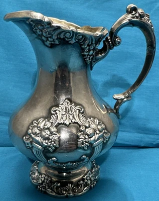 REY FRANCIS Patrón Plateado 6" CREMA Reed & Barton #1653 Foto 1 de 4