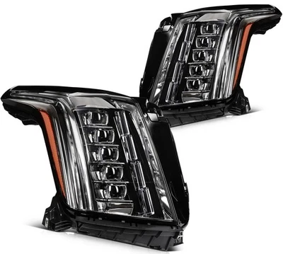 Headlamp For Cadillac Escalade ESV 2015-2020 Headlights Assembly Pair Left+Right Foto 1 de 4