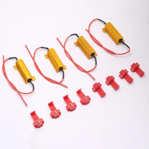 4 Stück Lastwiderstand 50W 6RJ 6Ohm LED Decoder FIX Hyper Flash Blinker Blinker  - Bild 1 von 5