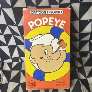 Popeye Cartoons (VHS) Cartoon Favoriten Vintage - Bild 1 von 7