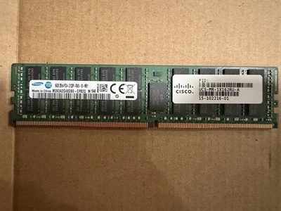 Samsung M393A2G40DB0-CPB2Q 16GB DDR4-2133 Cisco UCS-MR-1X162RU-A 15-102216-01 Foto 1 de 2