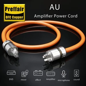 Preffair Multi-Standard Stromkabel OFC Kupfer AU EU UK Stecker vielseitig - Bild 1 von 12