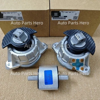 NEW 3X OEM Engine mounts For Mercedes-Benz W212 E63 AMG W218 CLS63 AMG FREE - Image 1 of 4