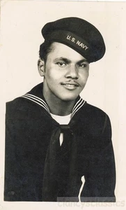 1944 African American U.S. Navy Sailor - Picture 1 of 1