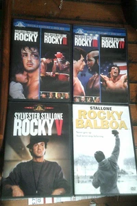 Rocky 6-Movie DVD Collection Sylvester Stallone Balboa Boxing perfect - Picture 1 of 1