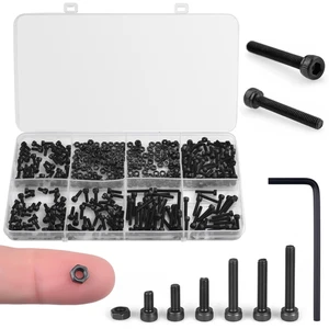 M3 Schrauben und Muttern Sortiment Set für 3D Drucker DIY 400 Teile Schrauben Muttern Sortiment - Bild 1 von 12