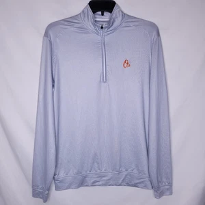Johnnie O Performance Pullover Uomo Piccolo Sheldon 1/4 Zip Acciaio Orioles MLB - Foto 1 di 11