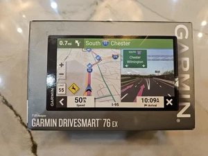 NEW Garmin DriveSmart 76 EX 7-inch Car GPS Navigator-High Resolution Maps - Picture 1 of 2