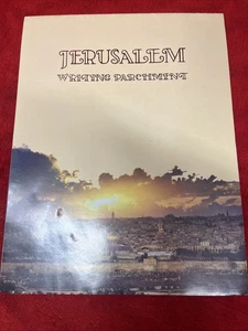 JERUSALEM SCHREIBPERGAMENT SCHREIBBLOCK (UNBENUTZT) (w11) - Bild 1 von 5