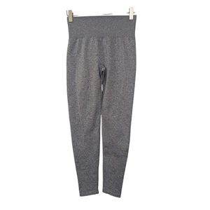 NVGTN Women's Size XS Gray Full Length Seamless Booty Scrunch Leggings in Gray - Picture 1 of 5