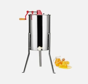 Manual Honey Extractor Beekeeping Equipment 3 Frames Stainless Steel - Picture 1 of 1