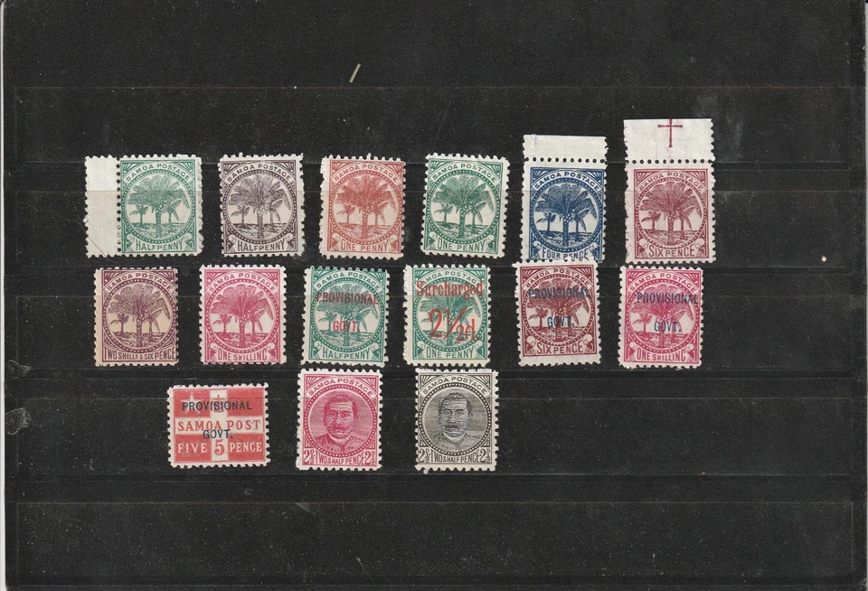 Estampillas de Samoa -- 15 estampillas diferentes Foto 1 de 1