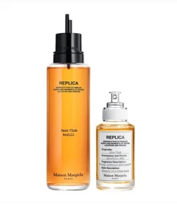 Maison Margiela Replica Jazz Club Eau De Toilette 1oz + 3.4 oz Refill In Box - Picture 1 of 3