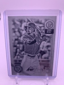 2018 Topps Gypsy Queen Black & White /50 Billy Hamilton #80