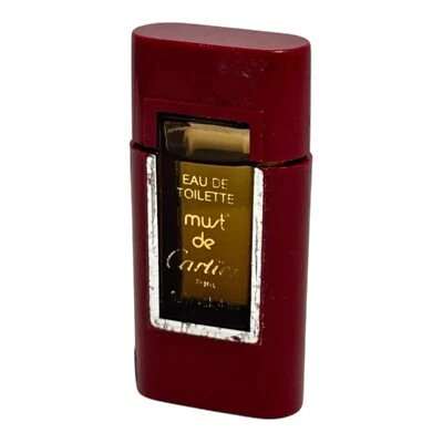 Must De Cartier Eau De Toilette Mini Splash 4ml - Image 1 of 2