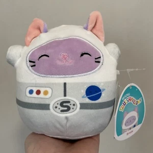 Squishmallows 5" Brielle Astronaut Cat Space Squad Plush Kellytoy New with Tags - Picture 1 of 3