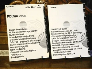 Canon PIXMA iP8500 Kurzanleitung & Druckanleitung für CD-R Datenträger - Bild 1 von 1
