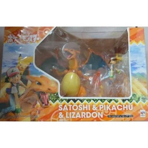Figura Pokemon G.E.M. Figura de Satoshi y Pikachu y Charizard genuina JP sin abrir - Imagen 1 de 8