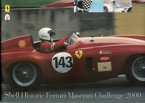 Shell Historic Ferrari Maserati Challenge 2000 official brochure - Picture 1 of 1
