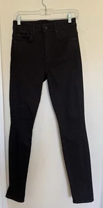 Mother Jeans 27 Black High Waisted Looker Skimp In Lasting Impression NWT - Picture 1 of 12