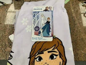 Disney Frozen II beach Towel 27” X 54” Super Soft - Picture 1 of 1