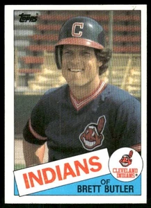 1985 Topps Brett Butler #637 Cleveland Indians - Picture 1 of 2