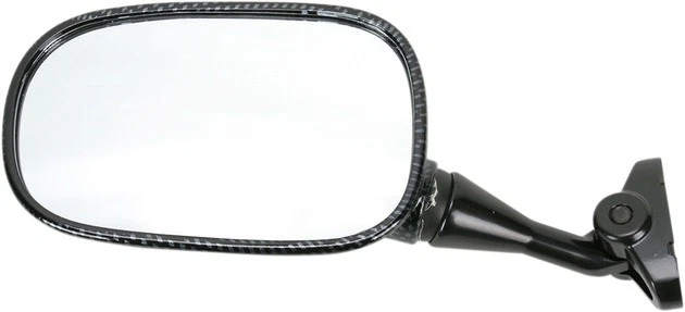 Espejo retrovisor de repuesto Emgo ovalado izquierdo carbono #20-87034 Honda CBR929RR/CBR954RR Foto 1 de 1