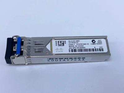 Módulo óptico monomodo 40 KM Cisco GLC-EX-SMD SFP Gigabit Foto 1 de 4