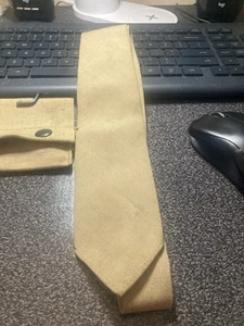 WORLD WAR 1 ARMY OFFICER/NCO/ENLISTED ODTAN TIE - Picture 1 of 2