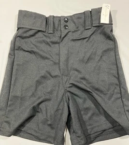 Vintage 80s Mens Referee Coach Short Shorts High Rise Reebok Size S Black - Picture 1 of 7