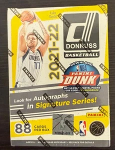 2021-22 Panini Donruss NBA Blaster Box - Factory sealed box, 88 cards/box - Picture 1 of 2