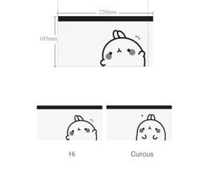 [MOLANG #SHOP] MOLANG PVC POUCH Medium Ver. 2 2 KINDS NEW - Picture 1 of 3