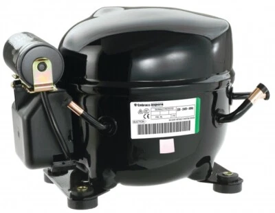 EGAS100HLR EMBRACO r134A 1/3HP 250W@-23.3 7.95CC LBP reciprocating compressor - Image 1 of 3