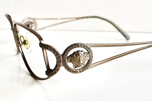 Versace Eyeglasses MOD 1033 1054 Bronze Frames Versace Logo 53-18-125 - Picture 1 of 8