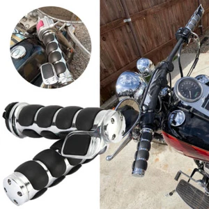 For Yamaha V-Star XVS 650 950 1100 1300 Custom Classic 1" Handlebar Hand Grips - Picture 1 of 10