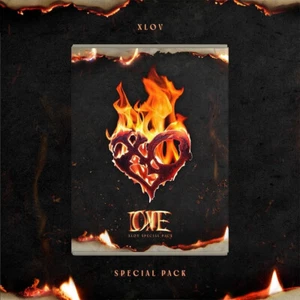 XLOV [I ONE] 2nd Single Album SPECIAL PACK Ver/Photo Book+7 Card+Poster+Key-Ring - Picture 1 of 8
