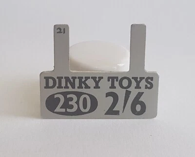 Dinky Giocattoli Nessun 230,Talbot Lago Auto da Corsa Originale Price tag 2 ' 6, - Immagine 1 di 4