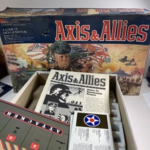 MB Vintage 1984 Axis & Allies Spring 1942 The World At War Board Game # 4423 - Picture 1 of 11
