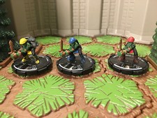 3 Goblin Volunteer #46, 47, 48 Lancers Mage Knight Lot D&D, Pathfinder, RPG