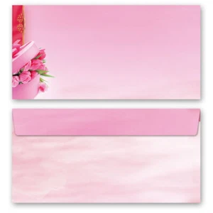 Motiv-Briefumschläge TULPEN-BOX - DIN LANG (ohne Fenster) 50 Stück - Bild 1 von 6