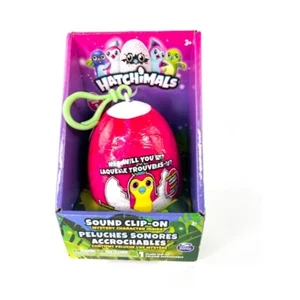 Hatchimals Sound Clip-On Keychain Mystery Character Inside Series 1 - Picture 1 of 6