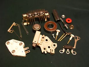 15SI Delco Alternator Repair Rebuild Kit 70-105 amp Rectifier Brushes Capacitor - Picture 1 of 3