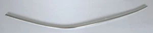 Genuine BMW E39 Door ext trim. Top metal curved strip. Driver. Front 51328185273 - Picture 1 of 8
