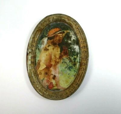 Antique 1916 Coca-Cola Tip Tray Elaine Passaic Metal Works Antique Authentic - Image 1 of 4