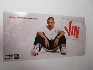 JIN Ruff Ryders The Rest Is History 2004 Promotional Poster 2 Sided 12 X24 NEW - Picture 1 of 4
