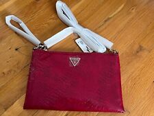 Guess Chain  Cross Body Red Bag NWT