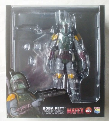 Figura de acción BOBA FETT MAFEX Star Wars Medicom 6" 025 ROTJ El Retorno del Jedi Foto 1 de 3