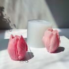 Clay Tools Tulip Bud Candle Mold 3D Art Wax Mold Silicone Mould Soap Making